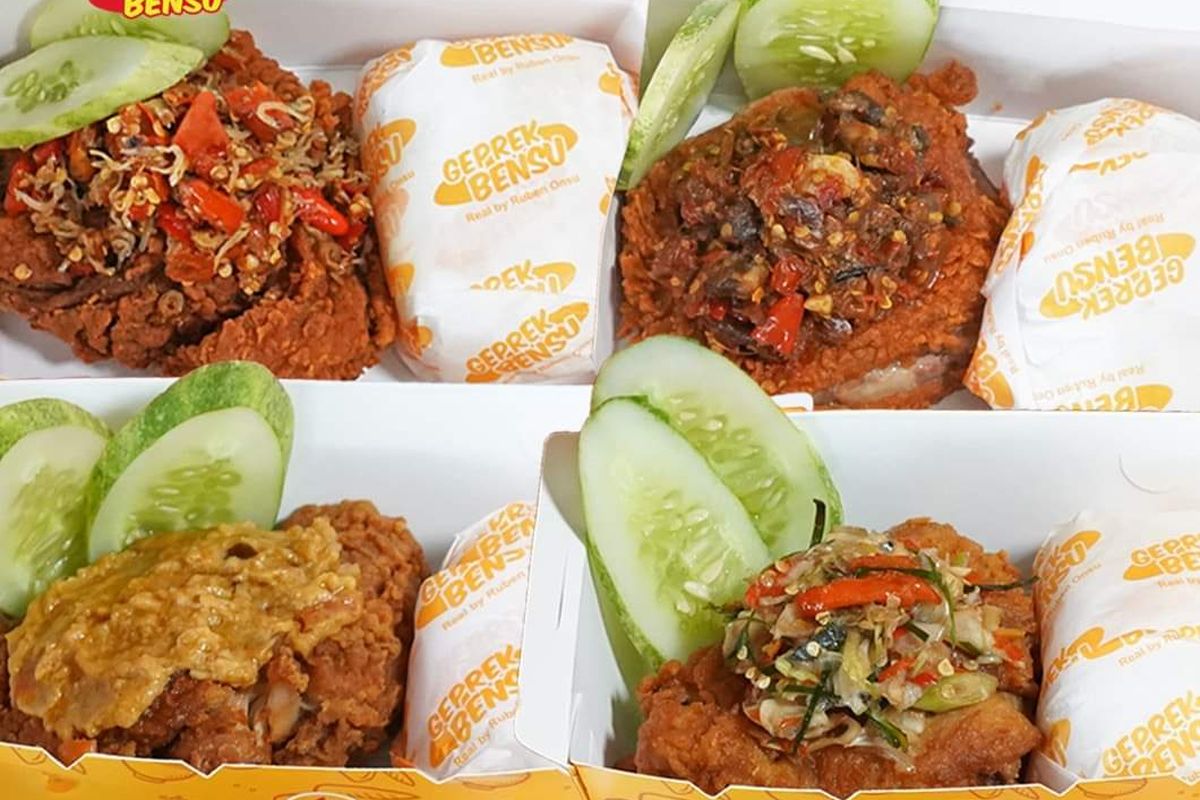 geprek bensu cab lombok timur